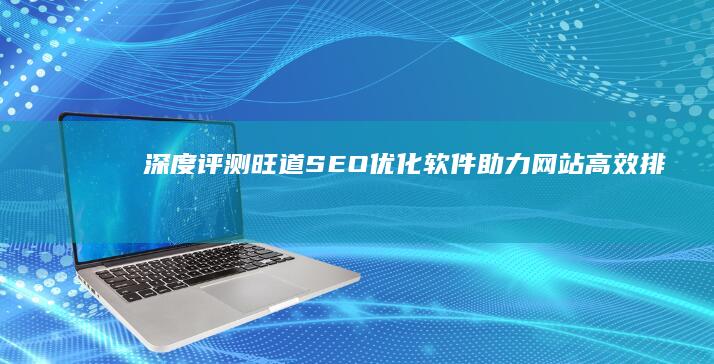 深度评测：旺道SEO优化软件助力网站高效排名与流量增长